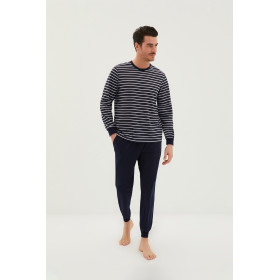 3'lü Bisiklet Yaka Çizgili...